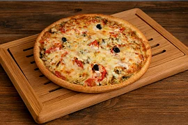 Пирог-пицца с курицей  400 гр
