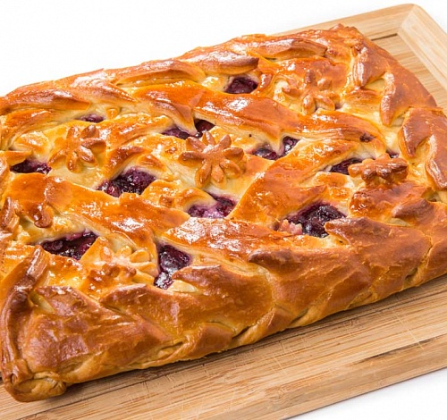 картинка Пирог 1 кг с вишней от Венского Пекаря