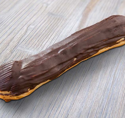 картинка Эклер шоколадный 50 гр от Венского Пекаря