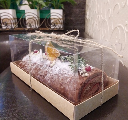 картинка Полено шоколадное 520 гр от Венского Пекаря